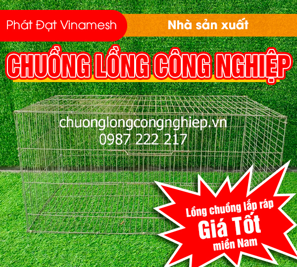 Nhà Máy Sản Xuất Lồng Nuôi Công Nghiệp Phát Đạt
